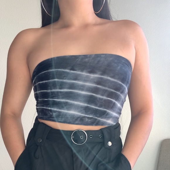 Vintage tie dye tube top - Picture 5 of 12